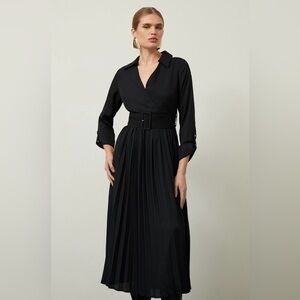 Karen Millen Black Midi Dress size 6